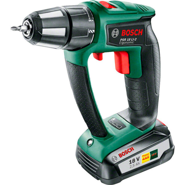 Аккумуляторная дрель-шуруповерт Bosch PSR 18 LI-2 + з/у AL 1830 CV+ 2 x акб РВА 18V 2,5 Ah (06039B0100)
Аккумуляторная дрель-шуруповерт Bosch PSR 18 LI-2 + з/у AL 1830 CV+ 2 x акб РВА 18V 2,5 Ah (06039B0100)