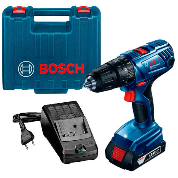 Аккумуляторный ударный шуруповерт Bosch GSB 180-LI + з/у AL 1814 CV + 1 акб GBA 18V 1.5Ah + чемодан (06019F8301)
Аккумуляторный ударный шуруповерт Bosch GSB 180-LI + з/у AL 1814 CV + 1 акб GBA 18V 1.5Ah + чемодан (06019F8301)
