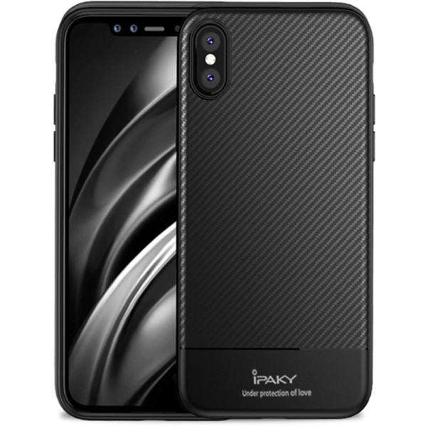 -накладка Ipaky Carbon Fiber Series/TPU Case With Carbon Fiber Apple iPhone XS Max Black
-накладка Ipaky Carbon Fiber Series/TPU Case With Carbon Fiber Apple iPhone XS Max Black