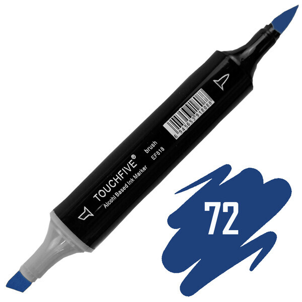 Маркер-кисть двусторонний TOUCHFIVE BRUSH №72 Napoleon Blue (Наполеоновский синий) (BRTF2209-72)
Маркер-кисть двусторонний TOUCHFIVE BRUSH №72 Napoleon Blue (Наполеоновский синий) (BRTF2209-72)