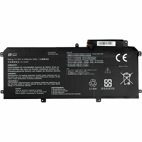 Аккумулятор для ноутбука Asus Zenbook UX330 (C31N1610) 11.55V 3000mAh PowerPlant (NB431168)
Аккумулятор для ноутбука Asus Zenbook UX330 (C31N1610) 11.55V 3000mAh PowerPlant (NB431168)