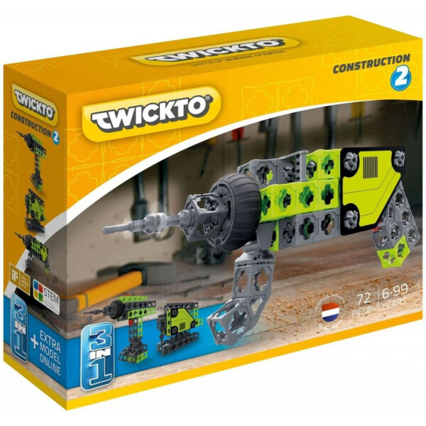 Конструктор Twickto Construction #2 72 детали (15073823)
Конструктор Twickto Construction #2 72 детали (15073823)