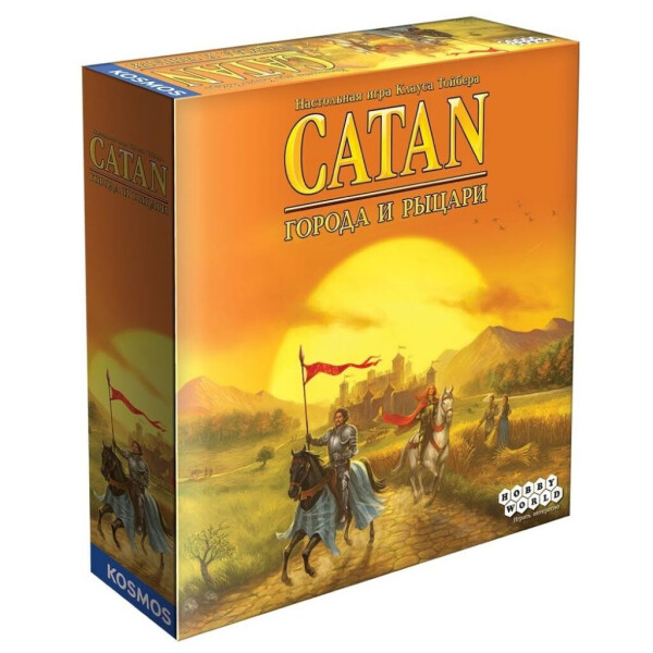 Настольная игра Hobby World Колонизаторы. Города и рыцари (4-е рус. изд., CATAN) (181900)
Настольная игра Hobby World Колонизаторы. Города и рыцари (4-е рус. изд., CATAN) (181900)