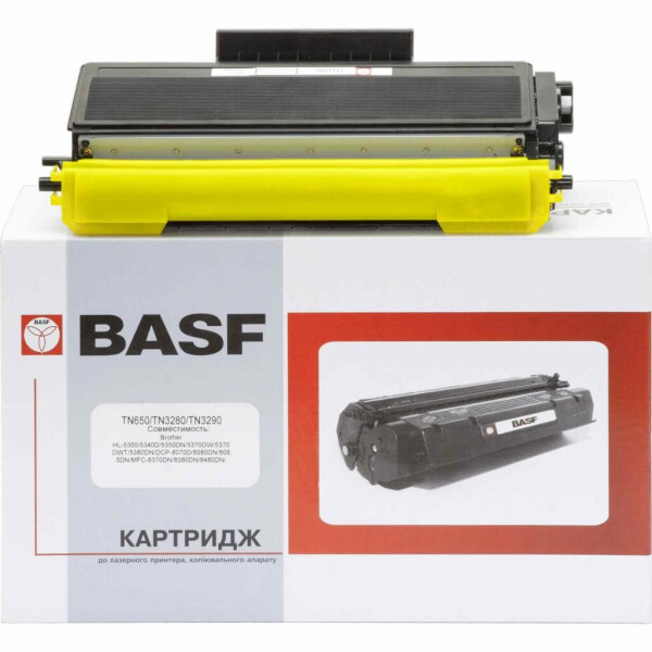 Картридж BASF для Brother HL-5300/DCP-8070 аналог TN-650/TN-3280/TN-3290 B (KT-TN3280)
Картридж BASF для Brother HL-5300/DCP-8070 аналог TN-650/TN-3280/TN-3290 B (KT-TN3280)