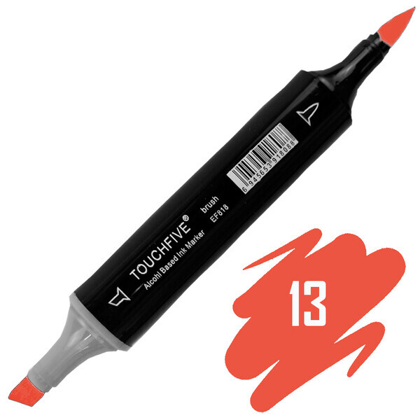 Маркер-кисть двусторонний TOUCHFIVE BRUSH №13 Scarlet (Скарлет) (BRTF2209-13)
Маркер-кисть двусторонний TOUCHFIVE BRUSH №13 Scarlet (Скарлет) (BRTF2209-13)