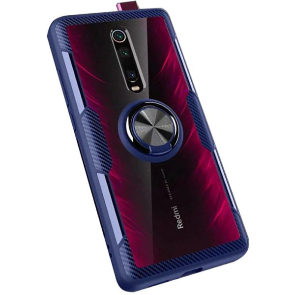 TPU+PC Deen CrystalRing под магнитный держатель для Xiaomi Redmi K20 /K20 Pro / Mi9T /Mi9T Pro (Бесцветный / Синий) (746684) 
TPU+PC Deen CrystalRing под магнитный держатель для Xiaomi Redmi K20 /K20 Pro / Mi9T /Mi9T Pro (Бесцветный / Синий) (746684)