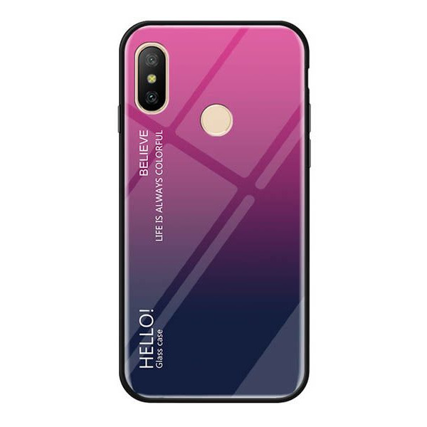 TPU+Glass Gradient HELLO для Xiaomi Mi A2 Lite / Xiaomi Redmi 6 Pro (Малиновый) (661742)
TPU+Glass Gradient HELLO для Xiaomi Mi A2 Lite / Xiaomi Redmi 6 Pro (Малиновый) (661742)