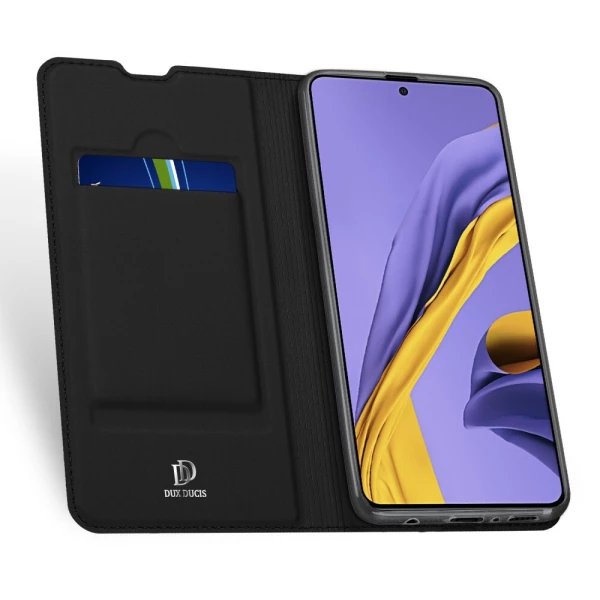 Чехол-книжка Dux Ducis с карманом для визиток для Samsung Galaxy A51 Черный (121942)
Чехол-книжка Dux Ducis с карманом для визиток для Samsung Galaxy A51 Черный (121942)
