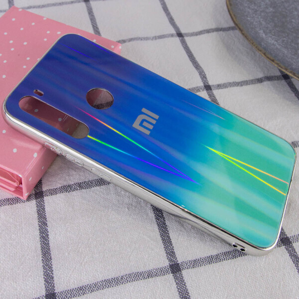 TPU+Glass чехол Gradient Aurora с лого для Xiaomi Redmi Note 8 Фиолетовый / Бирюзовый (119666)
TPU+Glass чехол Gradient Aurora с лого для Xiaomi Redmi Note 8 Фиолетовый / Бирюзовый (119666)