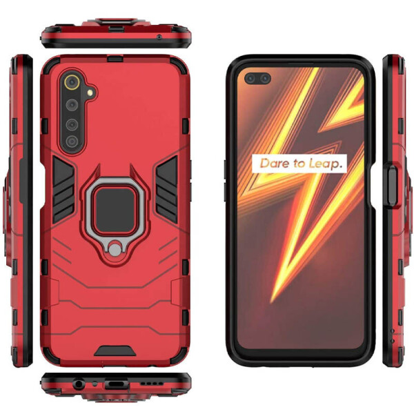 Ударопрочный чехол Transformer Ring for Magnet для Realme 6 Pro Красный / Dante Red (132178)
Ударопрочный чехол Transformer Ring for Magnet для Realme 6 Pro Красный / Dante Red (132178)
