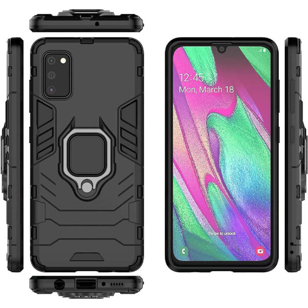 Ударопрочный чехол Transformer Ring for Magnet для Samsung Galaxy A41 Черный / Soul Black (132221)
Ударопрочный чехол Transformer Ring for Magnet для Samsung Galaxy A41 Черный / Soul Black (132221)