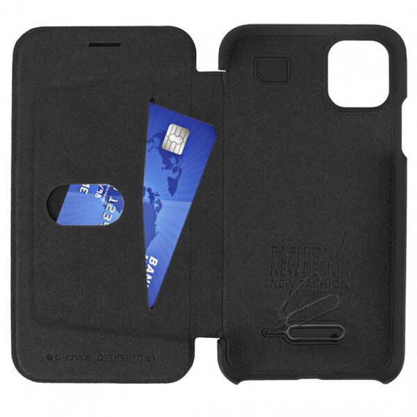 Кожаный чехол книжка G-Case Vintage Business Series для Apple iPhone 11 Pro Max (6.5") Черный (112345)
Кожаный чехол книжка G-Case Vintage Business Series для Apple iPhone 11 Pro Max (6.5") Черный (112345)