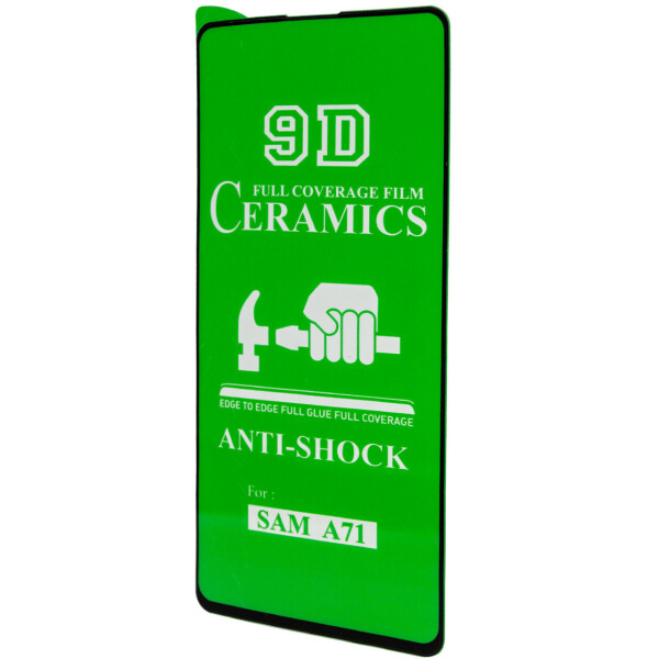 Защитная пленка Ceramics 9D (без упак.) для Samsung Galaxy A71 / Note 10 Lite / S10 Lite
Защитная пленка Ceramics 9D (без упак.) для Samsung Galaxy A71 / Note 10 Lite / S10 Lite