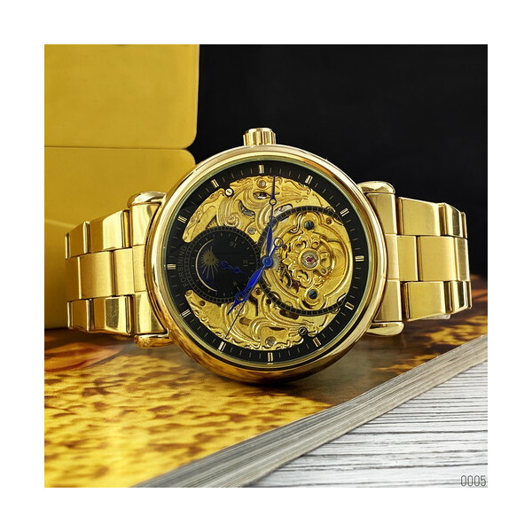 Часы Forsining 8177 Gold-Black
Часы Forsining 8177 Gold-Black