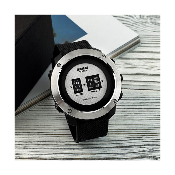 Часы Skmei 1486 Black-Silver-Silver