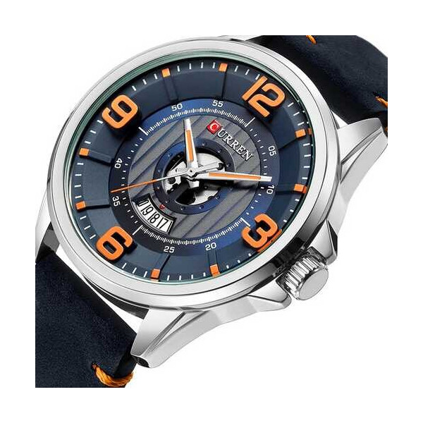 Часы Curren 8305 Silver-Blue