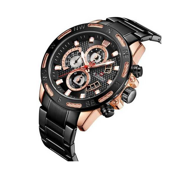 Часы Naviforce NF9165 Black-Cuprum