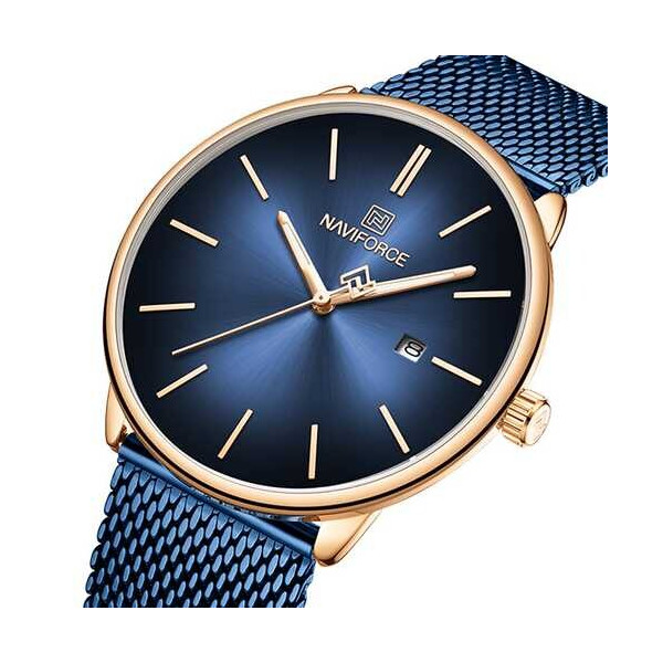 Часы Naviforce NF3012L Blue-Cuprum