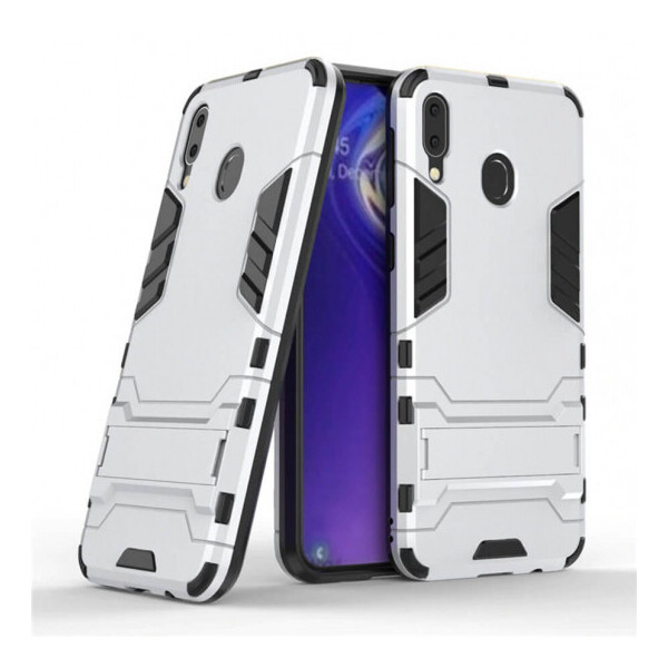 Ударопрочный чехол-подставка Transformer для Samsung Galaxy M20 с мощной защитой корпуса
Ударопрочный чехол-подставка Transformer для Samsung Galaxy M20 с мощной защитой корпуса