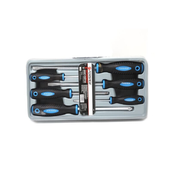 Набор отверток магнитных Profi S2, 6пр. (PH: 1x75, 2x100, 3x150мм; SL 5.5х100, 6.5х150, 8х175мм) в F-2068 (New) FORSAGE
Набор отверток магнитных Profi S2, 6пр. (PH: 1x75, 2x100, 3x150мм; SL 5.5х100, 6.5х150, 8х175мм) в F-2068 (New) FORSAGE