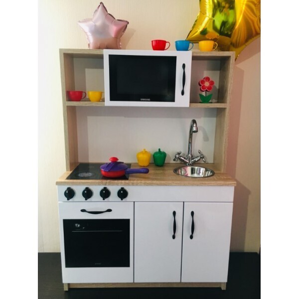 Игровой набор VHRD Детская кухня с плитой, раковиной, духовкой и микроволновой печью Дуб Сонома (VD010)
Игровой набор VHRD Детская кухня с плитой, раковиной, духовкой и микроволновой печью Дуб Сонома (VD010)