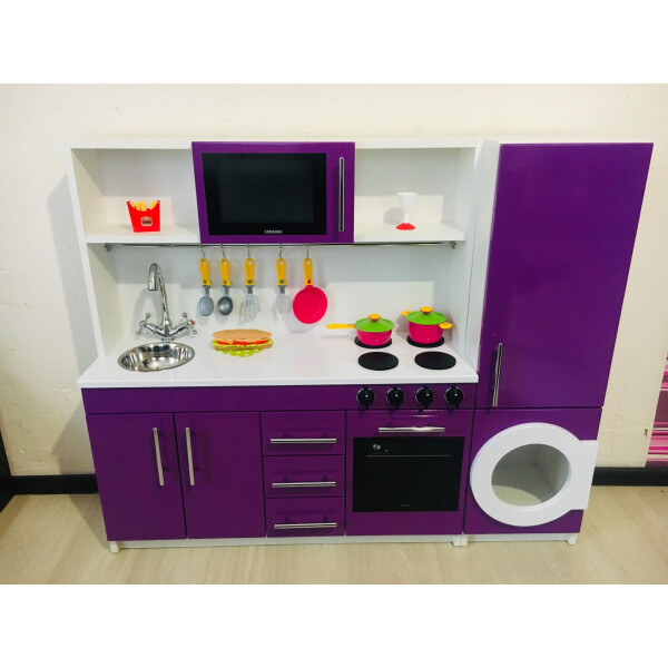 Игровой набор VHRD Детская кухня Огромная с плитой, раковиной, духовкой и микроволновой печью и холодильником Фиолетовый (VD006)
Игровой набор VHRD Детская кухня Огромная с плитой, раковиной, духовкой и микроволновой печью и холодильником Фиолетовый (VD006)