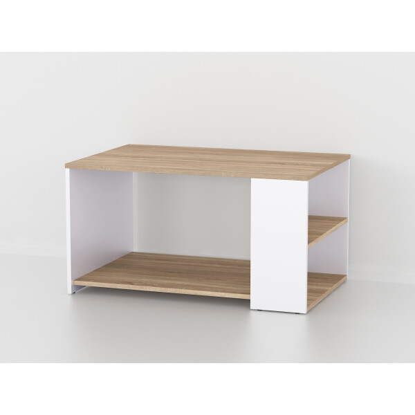 Журнальный столик VHRD 900х481х590 мм Белый / Дуб Сонома (MV-48_BD) 
Журнальный столик VHRD 900х481х590 мм Белый / Дуб Сонома (MV-48_BD)