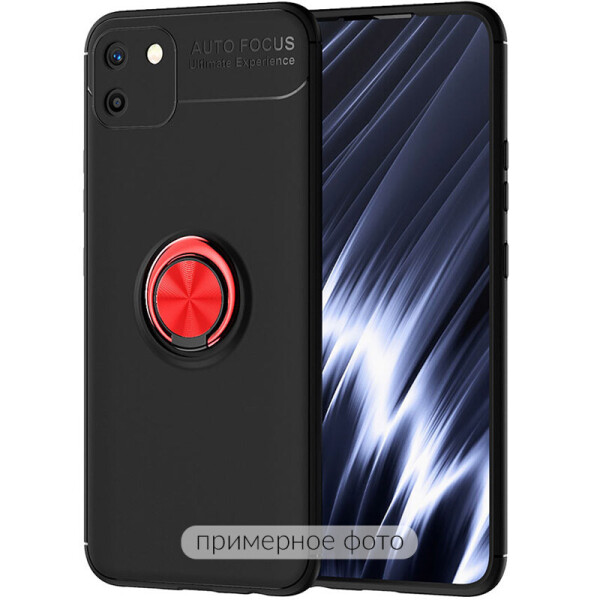 TPU чехол Deen ColorRing под магнитный держатель (opp) для Realme C15 (Черный / Красный) (931187)
TPU чехол Deen ColorRing под магнитный держатель (opp) для Realme C15 (Черный / Красный) (931187)