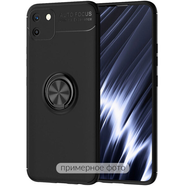 TPU чехол Deen ColorRing под магнитный держатель (opp) для Realme C15 (Черный / Черный) (931189)
TPU чехол Deen ColorRing под магнитный держатель (opp) для Realme C15 (Черный / Черный) (931189)
