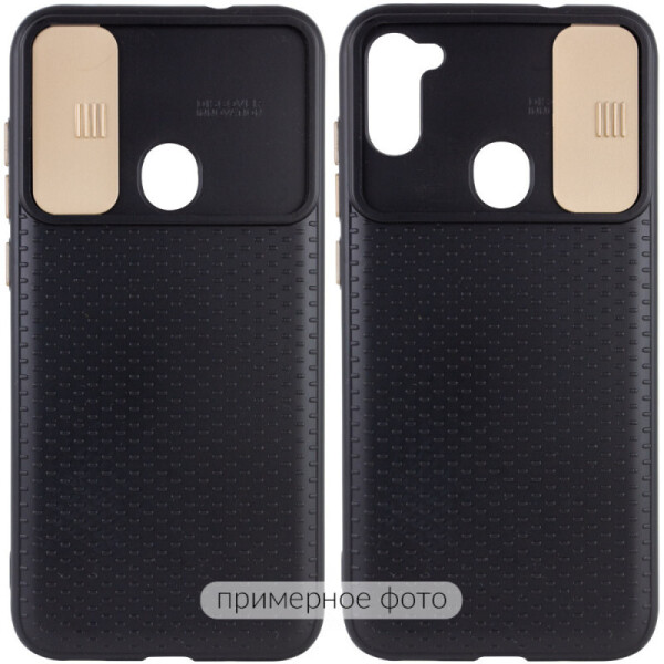 Чехол Camshield Black TPU со шторкой защищающей камеру для Xiaomi Redmi 9 (Черный / Золотой) (931087)
Чехол Camshield Black TPU со шторкой защищающей камеру для Xiaomi Redmi 9 (Черный / Золотой) (931087)