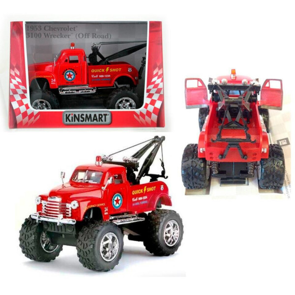 Модель эвакуатор KT5333W 5 CHEVROLET 3100 WRECKER (1953) OFF ROAD метал.инерц.откр.дв.4цв.кор./96/
Модель эвакуатор KT5333W 5 CHEVROLET 3100 WRECKER (1953) OFF ROAD метал.инерц.откр.дв.4цв.кор./96/