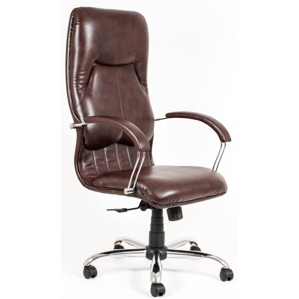 Офисное Кресло Руководителя Richman Никосия Титан Dark Brown Хром М1 Tilt Коричневое
Офисное Кресло Руководителя Richman Никосия Титан Dark Brown Хром М1 Tilt Коричневое