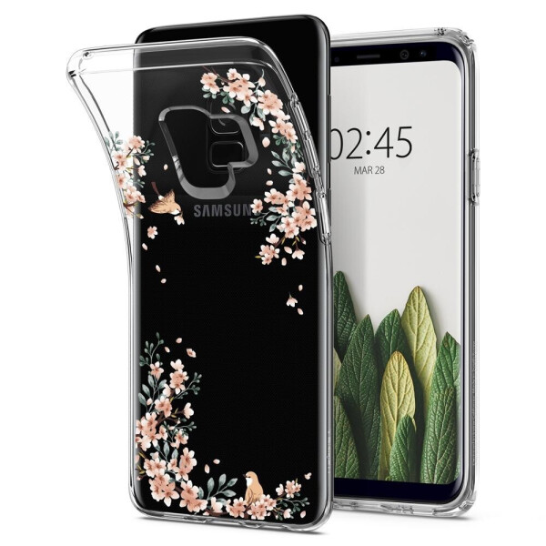 Чехол противоударный силиконовый прозрачный с принтом Spigen Liquid Crystal Blossom для Samsung Galaxy S9
Чехол противоударный силиконовый прозрачный с принтом Spigen Liquid Crystal Blossom для Samsung Galaxy S9