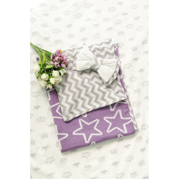 Конверт Вязаный с бязью Добрый Сон Звезда 100х80 см Фиолетовый
Конверт Вязаный с бязью Добрый Сон Звезда 100х80 см Фиолетовый