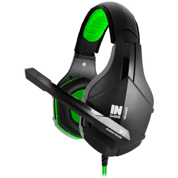 Наушники Gemix N1 Gaming Black / Green