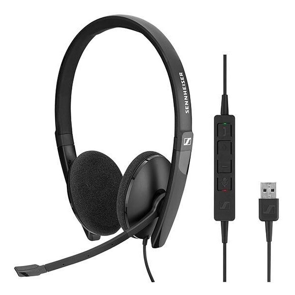 Наушники Sennheiser SC 160 USB Black