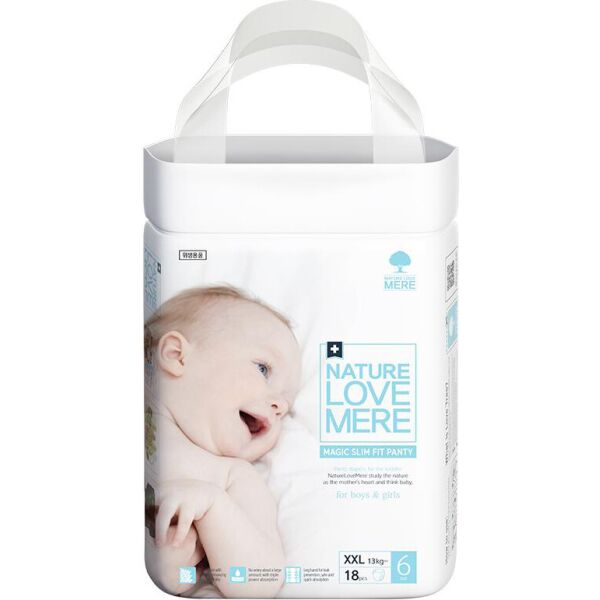 Подгузники-трусики детские Nature Love Mere, серия MAGIC SLIM FIT,Panty, размер XXL (6), (13+ кг), 18 шт (8809402093786)
Подгузники-трусики детские Nature Love Mere, серия MAGIC SLIM FIT,Panty, размер XXL (6), (13+ кг), 18 шт (8809402093786)