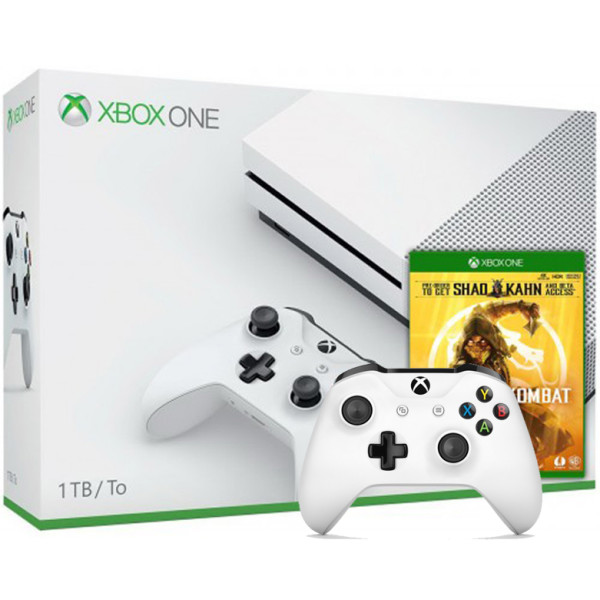 Microsoft Xbox One S 1Tb White + Mortal Kombat 11 Special Edition (русская версия) + Wireless Controller with Bluetooth
Microsoft Xbox One S 1Tb White + Mortal Kombat 11 Special Edition (русская версия) + Wireless Controller with Bluetooth