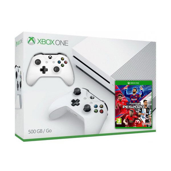 Microsoft Xbox One S 500Gb White + Pro Evolution Soccer 2020 (eFootball) (русская версия) + доп. Wireless Controller with Bluetooth (White)
Microsoft Xbox One S 500Gb White + Pro Evolution Soccer 2020 (eFootball) (русская версия) + доп. Wireless Controller with Bluetooth (White)