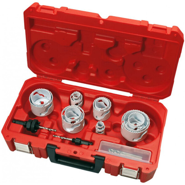 Набор биметаллических коронок Milwaukee Hole Dozer Holesaw Set (17 шт.) (49224102)
Набор биметаллических коронок Milwaukee Hole Dozer Holesaw Set (17 шт.) (49224102)