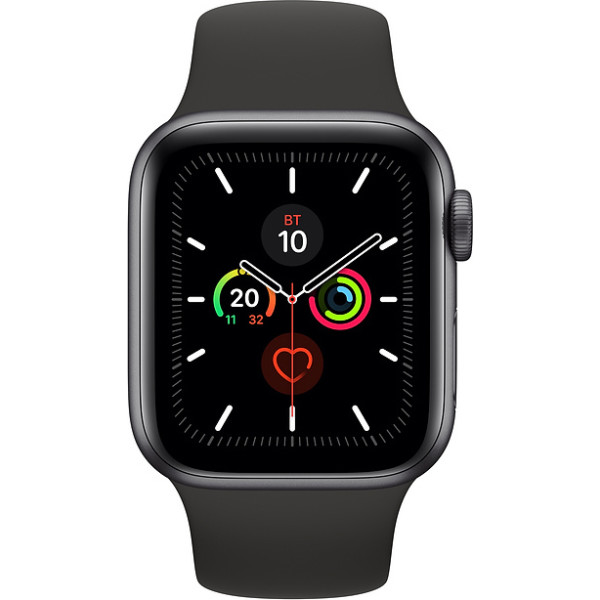 Apple Watch Series 5 GPS, 40mm Space Grey Aluminium Case with Black Sport Band (MWV82GK/A)
Apple Watch Series 5 GPS, 40mm Space Grey Aluminium Case with Black Sport Band (MWV82GK/A)