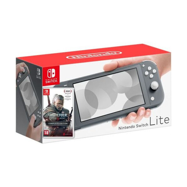 Nintendo Switch Lite Gray + Игра The Witcher 3: Wild Hunt Complete Edition (русская версия)
Nintendo Switch Lite Gray + Игра The Witcher 3: Wild Hunt Complete Edition (русская версия)