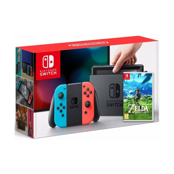 Nintendo Switch Neon Blue-Red + Игра The Legend of Zelda: Breath of the Wild (Расширенная гарантия 18 месяцев)
Nintendo Switch Neon Blue-Red + Игра The Legend of Zelda: Breath of the Wild (Расширенная гарантия 18 месяцев)