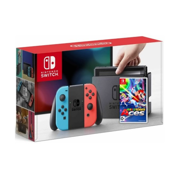 Nintendo Switch Neon Blue-Red + Игра Mario Tennis Aces (Расширенная гарантия 24 месяца)
Nintendo Switch Neon Blue-Red + Игра Mario Tennis Aces (Расширенная гарантия 24 месяца)