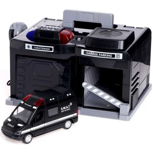 Игровой набор Chengmei Toys Гараж с машинкой спецназа со световыми и звуковыми эффектами (CLM-558)
Игровой набор Chengmei Toys Гараж с машинкой спецназа со световыми и звуковыми эффектами (CLM-558)