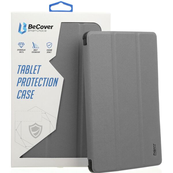 Чехол-книжка Soft Edge BeCover с креплением Apple Pencil для Apple iPad 10.2 2019/2020/2021 Gray (706813)
Чехол-книжка Soft Edge BeCover с креплением Apple Pencil для Apple iPad 10.2 2019/2020/2021 Gray (706813)