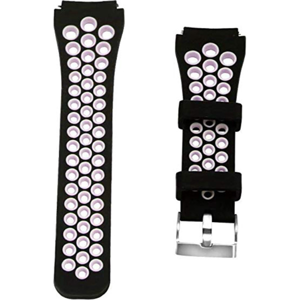 Силиконовый перфорированный ремешок Watchbands для Samsung Galaxy Watch 46mm Silver / Samsung Gear S3 - розовый (WB002PINK46)
Силиконовый перфорированный ремешок Watchbands для Samsung Galaxy Watch 46mm Silver / Samsung Gear S3 - розовый (WB002PINK46)