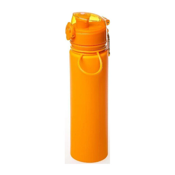 Бутылка силиконовая Tramp 700ml orange. Фляга для воды. Складная силиконовая бутылка с карабином
Бутылка силиконовая Tramp 700ml orange. Фляга для воды. Складная силиконовая бутылка с карабином