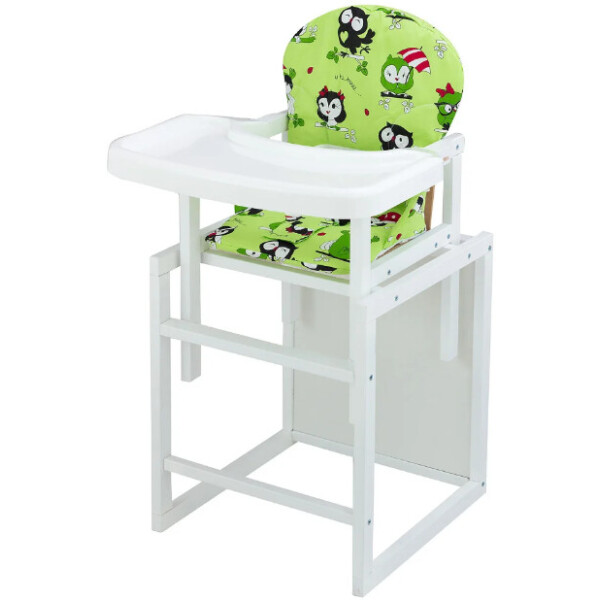 Стульчик- трансформер Babyroom Пони-220 тонированный пластиковая столешница зеленый (совы)
Стульчик- трансформер Babyroom Пони-220 тонированный пластиковая столешница зеленый (совы)