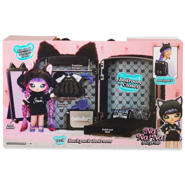 Игровой набор с куклой Na!Na!Na! Surprise 3 в 1 – Рюкзачок-Котик с сюрпризом (569749)
Игровой набор с куклой Na!Na!Na! Surprise 3 в 1 – Рюкзачок-Котик с сюрпризом (569749)
